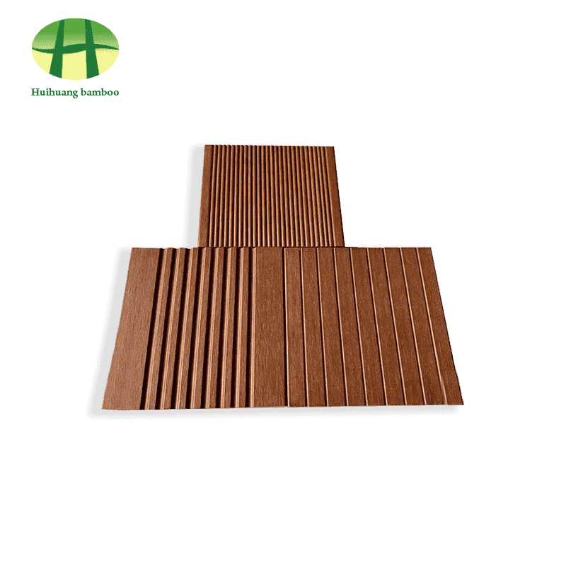 Ananasvärinen bambulattia